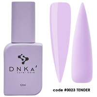 DNKa Rubber Base French Cover 12ml #0023 Tender – Baza Hybrydowa Kamuflująca