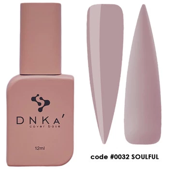 DNKa Rubber Base French Cover Soulful 12ml Baza Hybrydowa Kamuflująca
