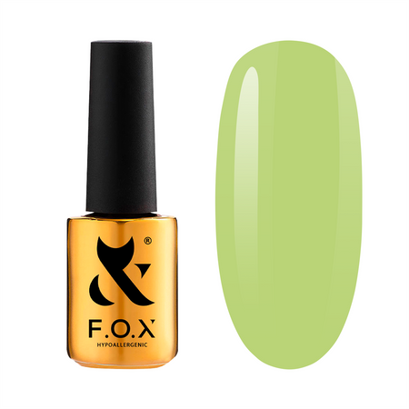Fox Spectrum 134 Lakier Hybrydowy Zielony 7ml – Trwały Manicure 7-Free