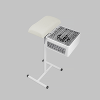 Zestaw do pedicure ULKA Premium z pochłaniaczem pyłu 52W biały