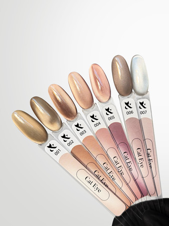 F.O.X Gel Polish Cat Eye 005– lakier hybrydowy z efektem kociego oka, 7 ml