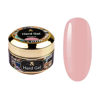 F.O.X Hard Gel Cover Pink 15ml – żel budujący LED/UV różowy nude do paznokci