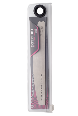 Staleks Pro Expert 40 Metalowy Pilnik Półksiężyc do Nakładek 162mm