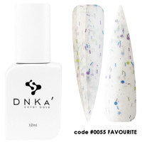DNKa Rubber Base French Cover 12ml #0055 Favourite baza hybrydowa