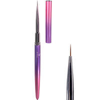 Pędzelek do zdobień paznokci DNKa Liner 8 mm Brush #0001, syntetyczny