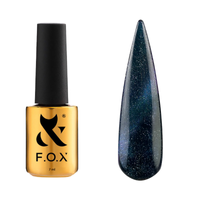 F.O.X Cat Eye Galaxy 003 Lakier Hybrydowy Niebieski 7ml 3D Efekt