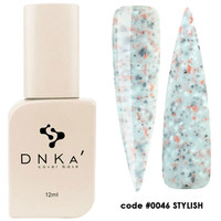 DNKa Rubber Base French Cover 12ml #0046 Stylish baza hybrydowa kamuflująca