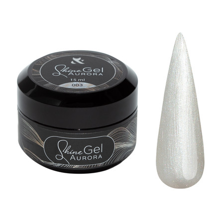 F.O.X Shine Gel Aurora 003 żel budujący do paznokci 15ml perłowy efekt