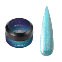 F.O.X Shine Gel Mermaid 003 biały żel do paznokci 15ml perłowy połysk