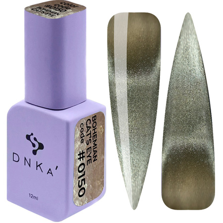 COLOR GEL POLISH "DNKa", 12 ml #0150 Bohemian Cat's Eye