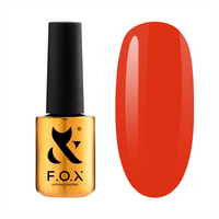 Fox Spectrum 141 Lakier Hybrydowy 7ml Czerwono-Różowy Trwały Manicure 7-Free