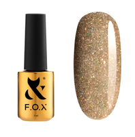 F.O.X Flashback Gel Polish 004- lakier hybrydowy z efektem flash, 7 ml