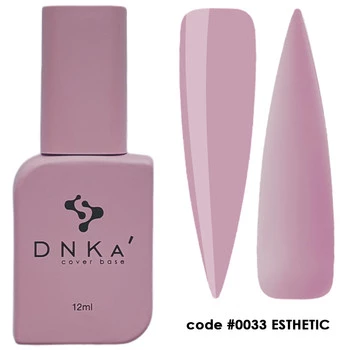 DNKa Rubber Base French Cover 12ml #0033 Esthetic – Baza Hybrydowa