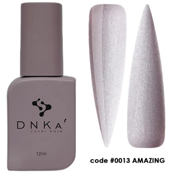 DNKa Rubber Base French Cover 12ml #0013 Amazing – Baza hybrydowa do paznokci