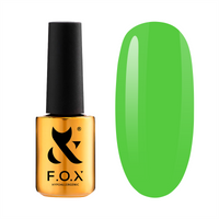FOX Spectrum 138 Lakier hybrydowy zielony 7ml – trwały manicure 7-free
