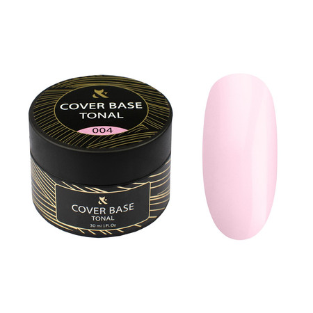 FOX Cover Base Tonal 004 Baza Żelowa Kauczukowa do Paznokci 14ml