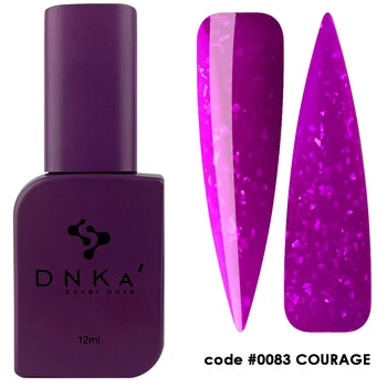 Baza hybrydowa DNKa Rubber Base French Cover 12ml #0083 Courage