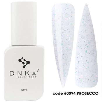 DNKa Rubber Base French #0094 Prosecco 12ml – baza hybrydowa cover nude