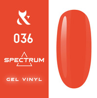 Fox Spectrum 036 Lakier Hybrydowy 7ml – Trwały, 7-Free, Głęboki Kolor