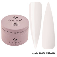 DNKa Żel Akrylowy Acryl Gel 30ml #0006 Creamy jasny beżowy do paznokci