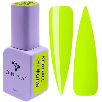 Lakier hybrydowy DNKa’ Gel Polish Color 12ml #0118 trwały, samopoziomujący