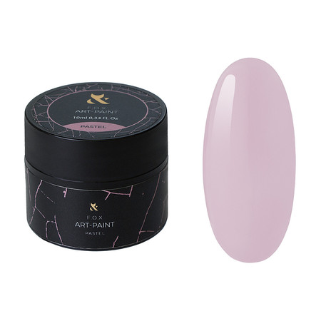 F.O.X Art-paint Pastel 2w1 Farba hybrydowa brązy beże 10ml manicure