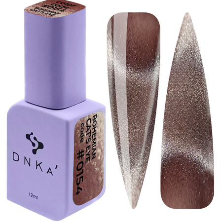 DNKa Lakier hybrydowy Cat's Eye Bohemian 12ml #0154 manicure UV