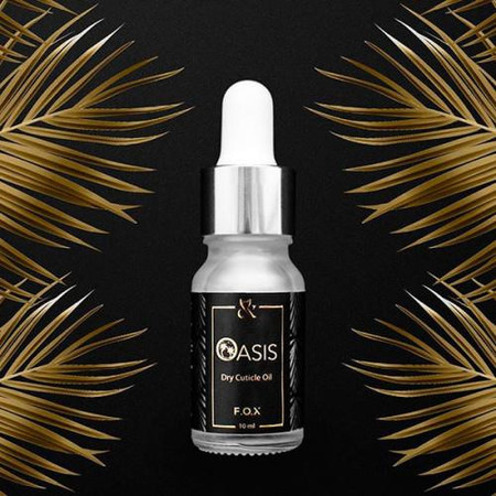 F.O.X Oasis Dry olejek do skórek z pipetką 10ml, szybkie nawilżenie