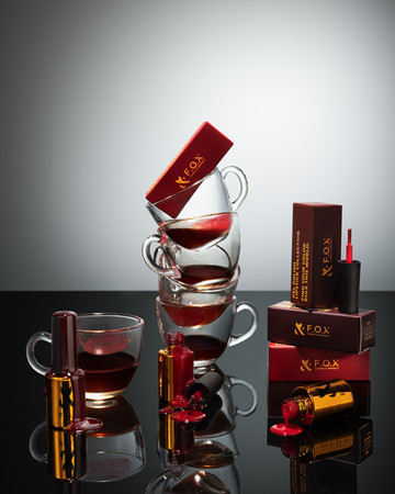 F.O.X Gel Polish 008 Wiśniowo-Czerwony Lakier Hybrydowy 7ml Bez Formaldehydu