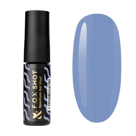Lakier hybrydowy FOX Spectrum Gel Vinyl 060 5ml brązowy żel winylowy 7-free