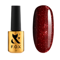 F.O.X Flashback Gel Polish 011– lakier hybrydowy z efektem flash, 7 ml