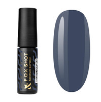 Lakier hybrydowy FOX Shot Spectrum Gel Vinyl 102 ELSA niebiesko-srebrny 5ml