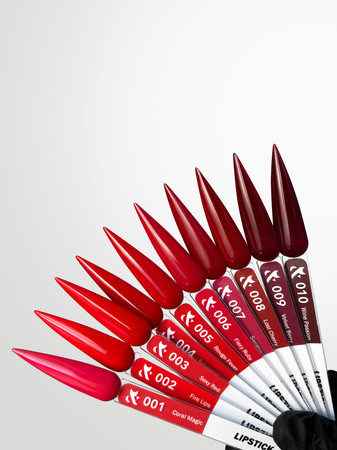 F.O.X Gel Polish 008 Wiśniowo-Czerwony Lakier Hybrydowy 7ml Bez Formaldehydu