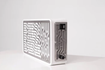 Pochłaniacz pyłu do manicure ÜLKA Nano biały 58W filtr wielokrotnego użytku