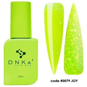DNKa Rubber Base French Cover 12ml #0079 Joy – Baza Hybrydowa Kamuflująca