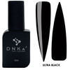 DNKa Lakier hybrydowy ULTRA BLACK 12ml czarny, połysk, pełne krycie