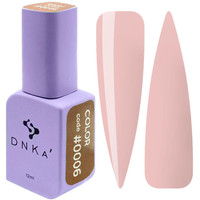 Lakier hybrydowy DNKa’ Gel Polish Color 12 ml #0006 czarny