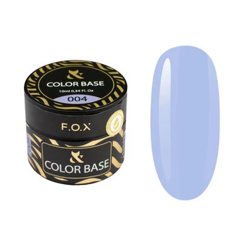 FOX Color Base 004 Baza Budująca do Paznokci Hybrydowych 10ml, Hipoalergiczna