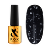 FOX Top Hybrydowy Drop White 7ml bez Dyspersji z Białymi Płatkami