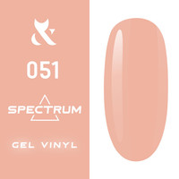 Fox Spectrum 051 Lakier Hybrydowy 7ml – Trwały, Samopoziomujący, 7-Free