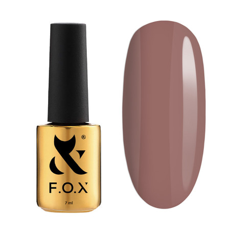 F.O.X Lakier Hybrydowy 7 ml - Mocha Mousse 105 Kawowo-Beżowy Nude