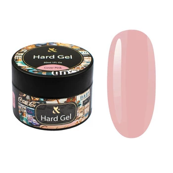 FOX Hard Gel Cover Pink 30ml – Żel budujący różowy do przedłużania paznokci