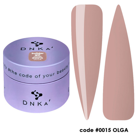 BUILDER GEL "DNKa", 30 ml #0015 Olga