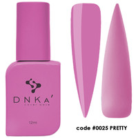 DNKa Rubber Base French Cover 12ml #0025 Pretty Baza Hybrydowa Kamuflująca