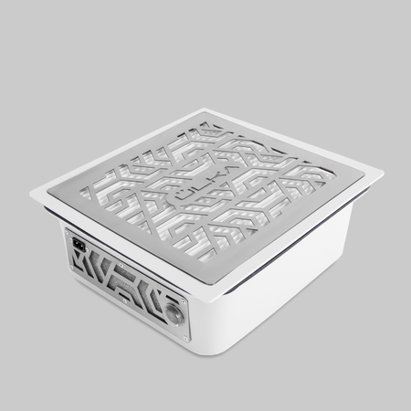 Pochłaniacz pyłu do zabudowy ULKA x2f Premium B biały 800m³/h 52W 5 lat gwarancji