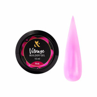 Żel budujący do paznokci Vitrage Builder Gel Pink 15ml różowy UV/LED