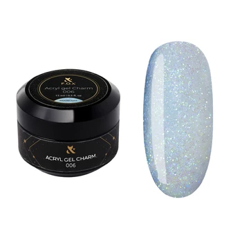 F.O.X Acryl Gel Charm Moonlight 15 ml – akrylożel półtransparentny perłowy