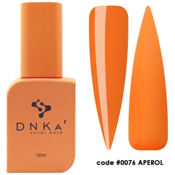 RUBBER BASE FRENCH "DNKa" (cover), 12 ml #0076 Aperol