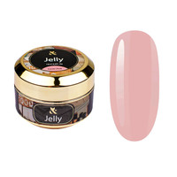 Żel budujący do paznokci Jelly Cover Pink 15ml różowy, trwały, bez pieczenia