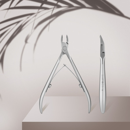 Staleks SMART 10 cążki do skórek 3 mm stal nierdzewna do manicure pedicure